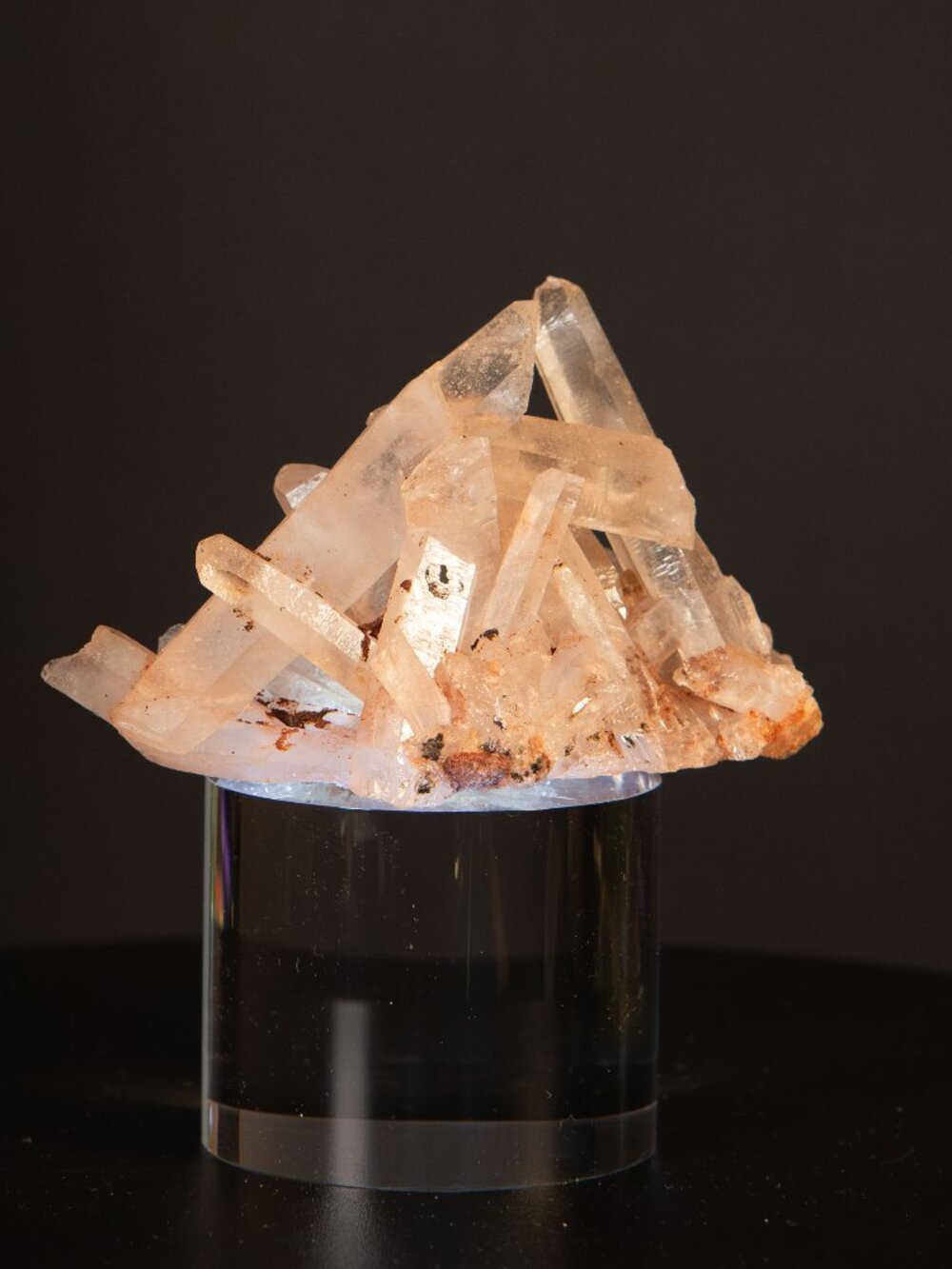 NWT Real Pink Himalayan Quartz Crystal Cluster 3" x 2.5"